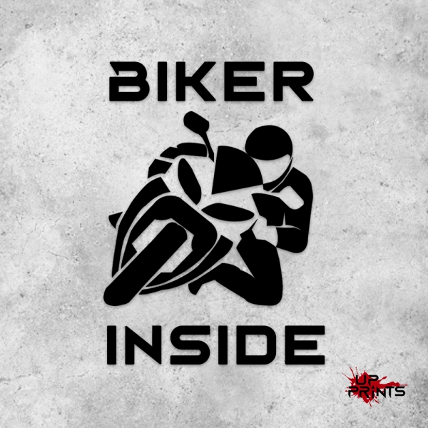 Biker inside
